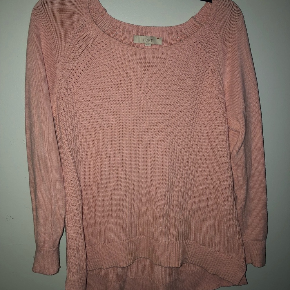 Pink sweater